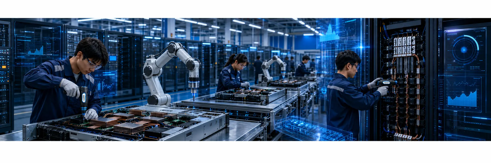 AI 伺服器組裝鎖附痛點解析 AI 伺服器組裝鎖附痛點解析