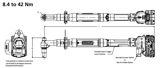 STANLEY B23LB 和 B33LB 直式扭矩扳手 STANLEY B23LB 和 B33LB 直式扭矩扳手