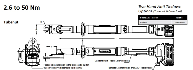 STANLEY B23LB 和 B33LB 直式扭矩扳手 STANLEY B23LB 和 B33LB 直式扭矩扳手