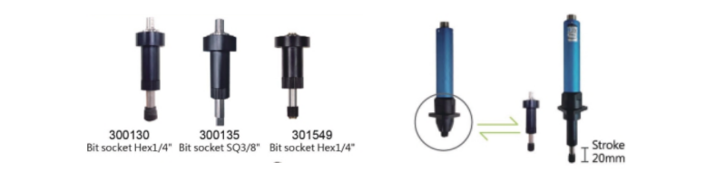 MDT系列 電動精密伺服起子 Hantas 伸縮套筒 墊(TBC)