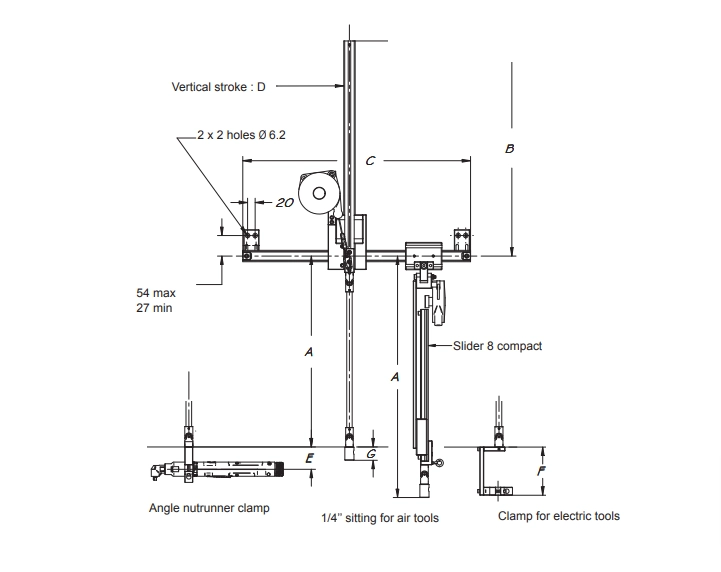 DOGA SLIDER系列 懸吊式平衡手臂 DOGA SLIDER系列 懸吊式平衡手臂